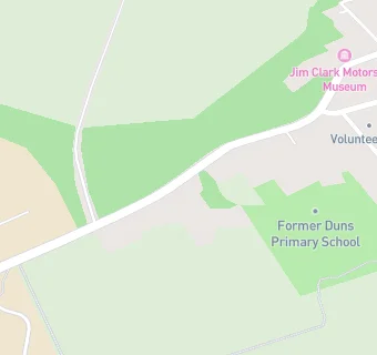 map for Duns Rugby Football Club