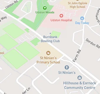 map for St Ninian's Primary School