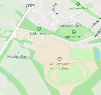 map for Williamwood High School