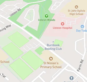 map for Burnbank Hamilton Bowling Club