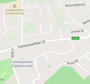 map for Cambusnethan Children's House