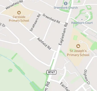 map for MACS Carolside Primary School