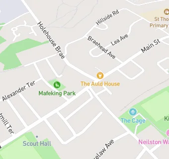 map for Neilston Licensed Grocer Mainstore