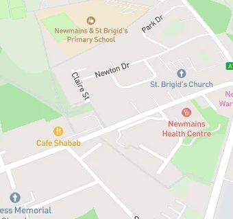 map for Deans Pharmacy (88 Manse Road, Newmains)