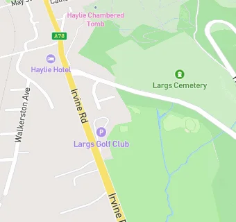 map for Largs Golf Club