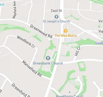 map for Greenbank Parish Church