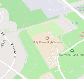 map for Holy Cross High School