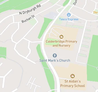 map for Calderbridge Primary School