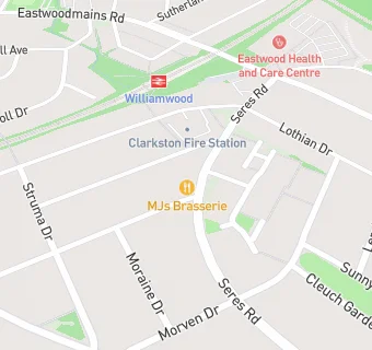 map for MJ's Brasserie