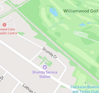 map for Eastwoodmains Medical Practice