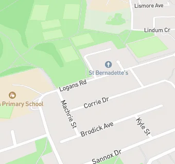 map for Logans Primary School