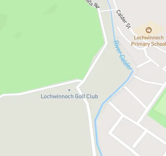 map for Lochwinnoch Golf Club