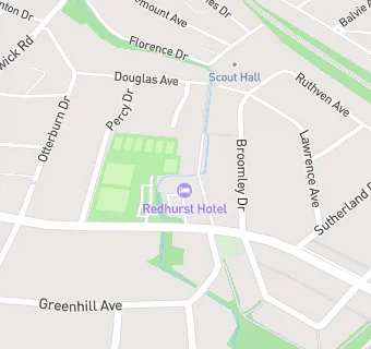 map for The Redhurst Hotel