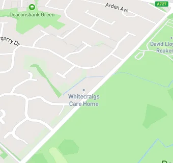 map for Whitecraigs Care Home