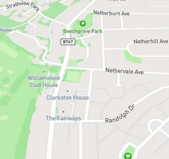 map for Stamperland Residents Association - Hall