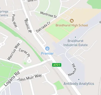 map for The Bridgework Chippy