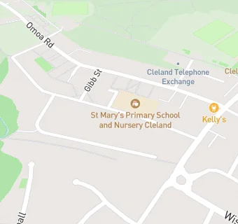 map for St. Mary's Primary School