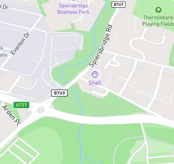 map for Thornliebank Parish Church