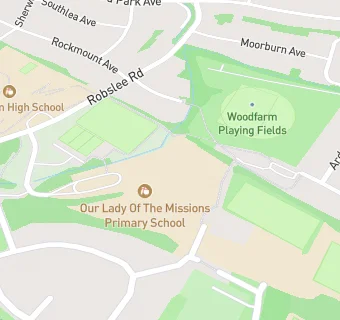 map for Our Lady Of The Missions Primary School