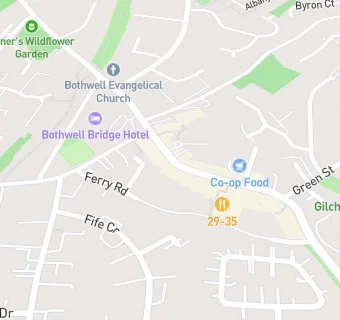 map for Your Local Boots Pharmacy (Bothwell)