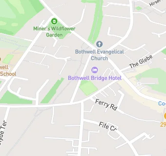 map for Bothwell Bowling Club