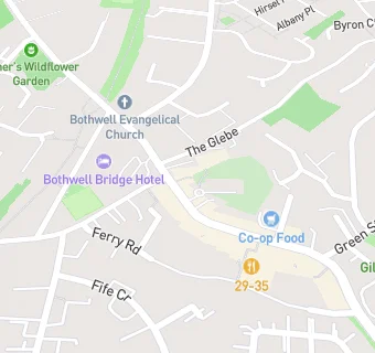 map for Bothwell Evangelical Church