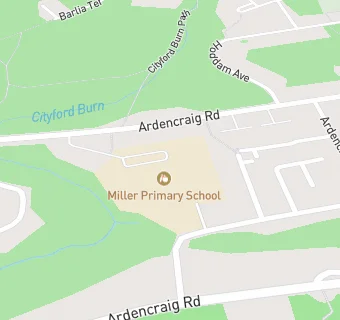 map for Miller Primary School