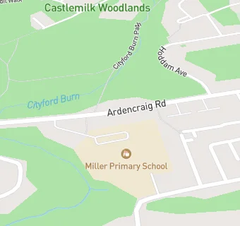 map for Miller Primary School