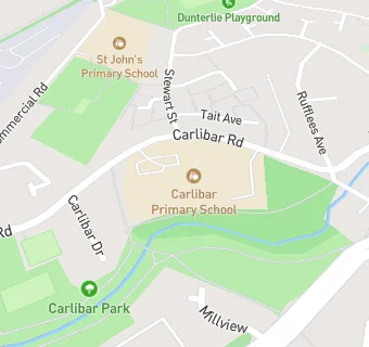 map for Carlibar Primary School