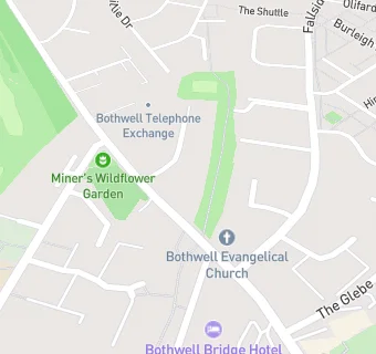 map for Bothwell Castle Golf Club