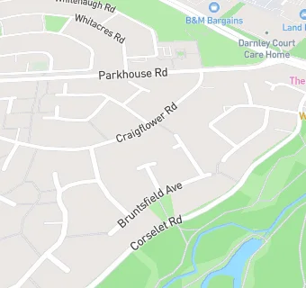 map for Craigbank Ices