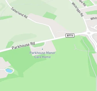 map for Parkhouse Manor Care Home