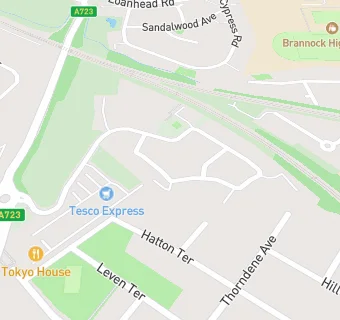 map for Tesco Express