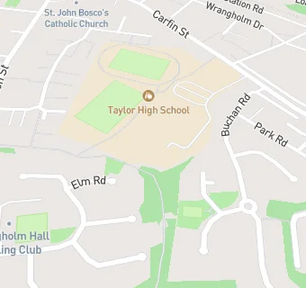 map for Taylor High School