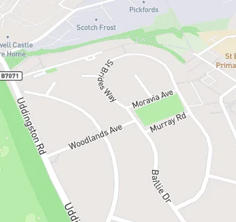 map for Bothwell Primary School