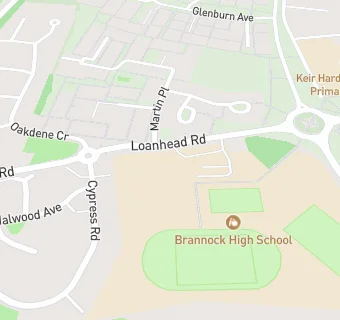 map for Brannock High School