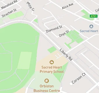 map for Sacred Heart Primary School