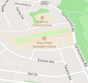 map for Kings Park Secondary School