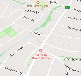 map for United Dental Care (Glasgow Practice)