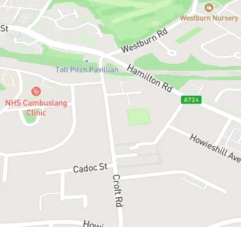 map for Whitefield Bowling & Recreation Club