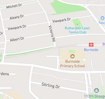 map for Burnside Primary School