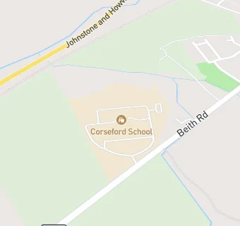 map for Corseford School