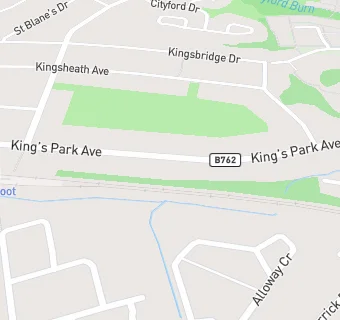 map for Kingspark Avenue Post Office