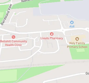 map for Lloyds Pharmacy (Pollock Street, Bellshill)