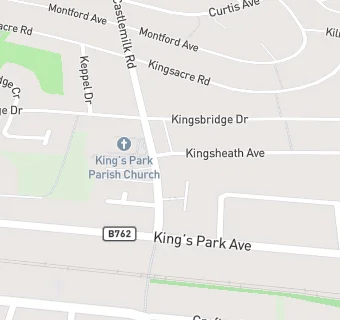 map for Kings Park Diner Cafe & Takeaway