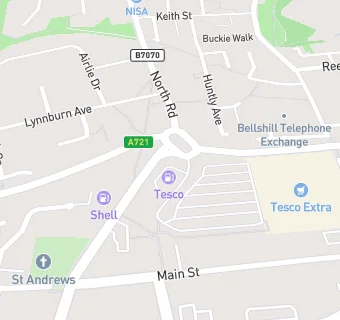 map for The Cafe (Tesco)