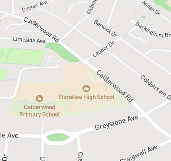 map for Stonelaw High School