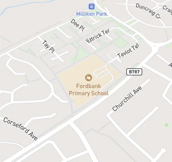 map for Fordbank Primary School