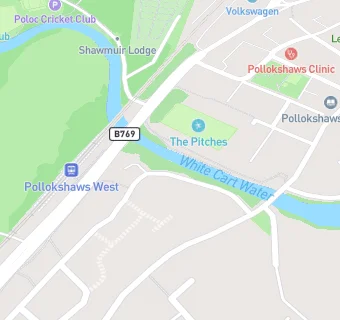 map for Trust Housing Pollokshaws