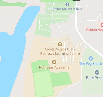 map for Rothesay Academy